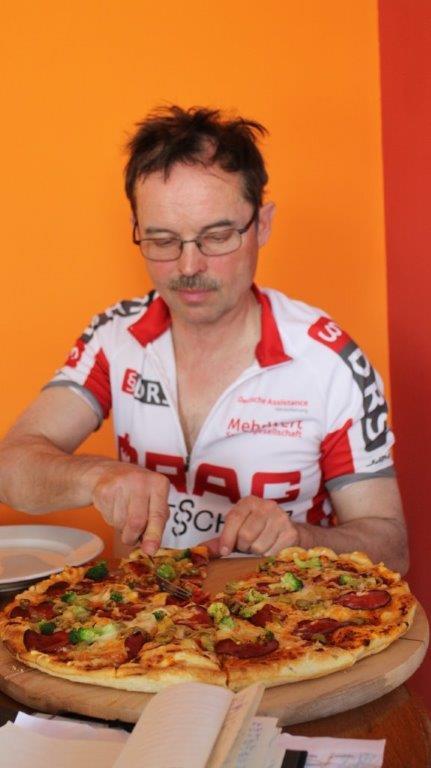 Riesenpiza für Heiner Riesenpiza für Heiner